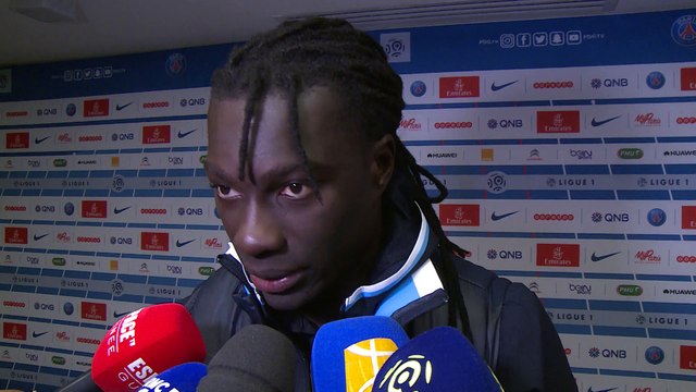 Ligue 1 Paris SG - OM: réactions d'après match de Bafétimbi Gomis