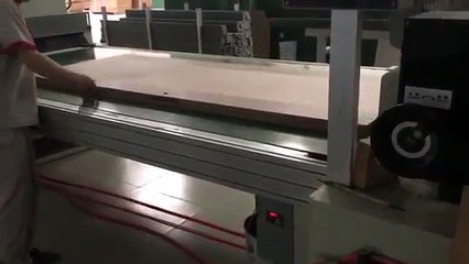 LED UV curing system for wooden