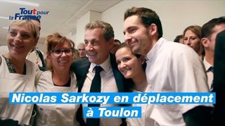 Nicolas Sarkozy dans le Var