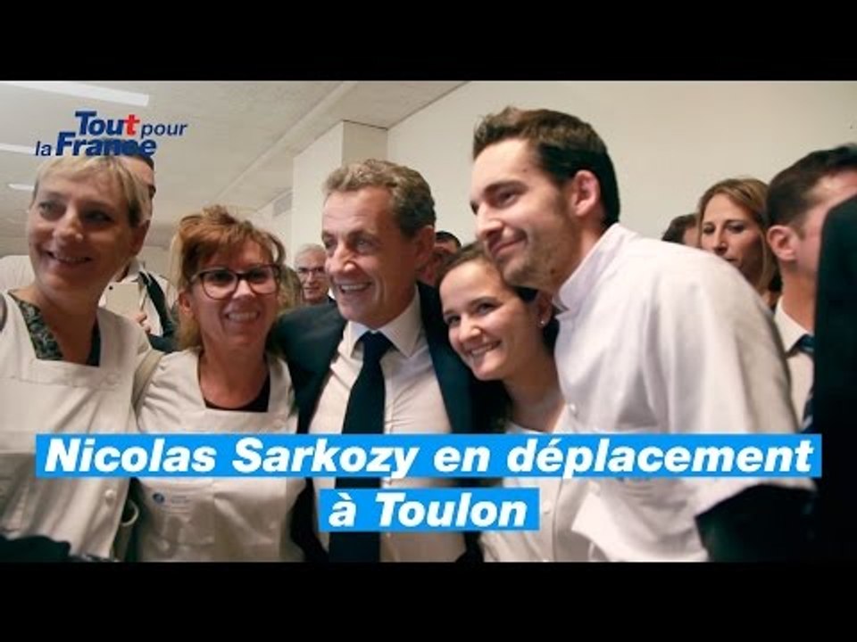 Nicolas Sarkozy dans le Var