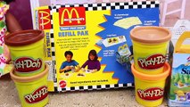 Baby Alive McDonalds Play Doh Baby Food CHALLENGE Surprise Happy Meal Toys & KidKraft Doll Furniture