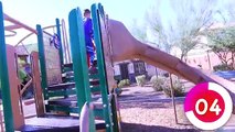 PJ Masks IRL Superhero Training In Real Life at Playground Park Owlette vs Catboy Game DisneyCarToys