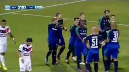 Veria 1-1 Panathinaikos - Goals 24.10.2016