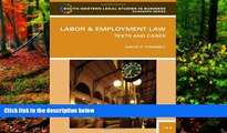 READ NOW  Labor and Employment Law: Text   Cases (South-Western Legal Studies in Business