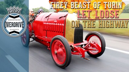 Firey Beast of Turin Let Loose on the Highway