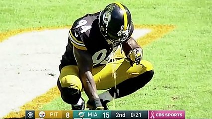 Watch Steelers Lawrence Timmons Puke Everywhere Mid Game