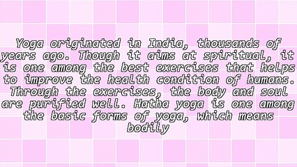 Uses Of Yoga In Controlling the Mind And Body