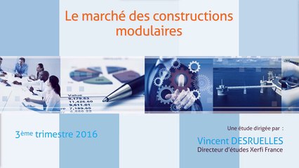 Cathy Alegria, Le marché des constructions modulaires