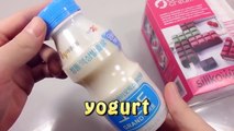 How to Make Colors Yogurt Milk Icecream | learn to recognize colors with a Peppa Pig learn english.