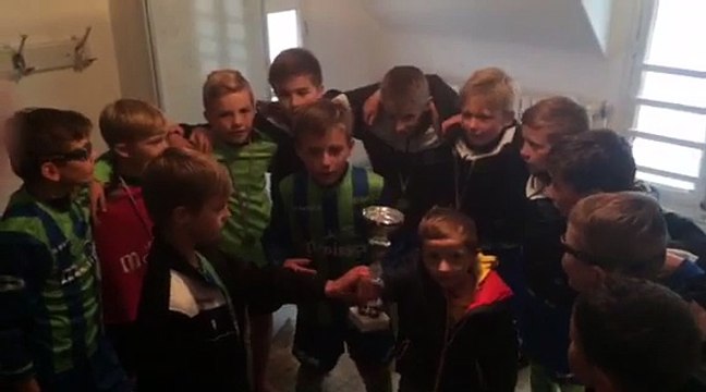 VICTOIRE des u11 d HOCINE BOURRAI A PRÉMONTRÉ CHALLENGE MICHEL JACQUESSON