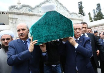 Cumhurbaşkanı Erdoğan, Emekli Vaiz Enver Baytan'ın Cenaze Törenine Katıldı