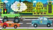 Cartoons for kids - The Police Car - Cars & Trucks Cartoons for children