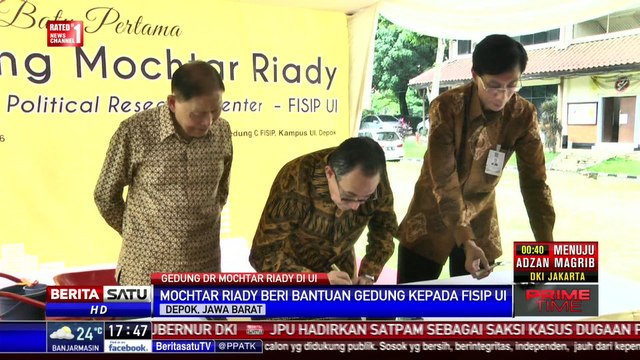 Pembangunan Gedung Mochtar Riady di FISIP UI
