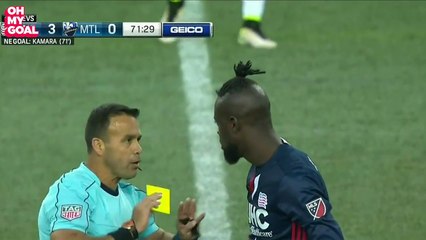 Kei Kamara Gets A Yellow Card For Twerking Vs Montreal Impact