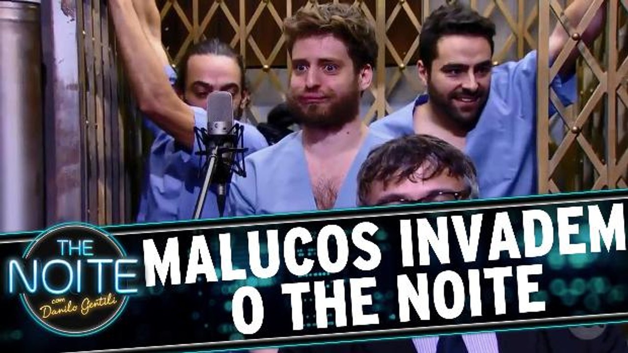 Loucos de Franco da Rocha invadem o The Noite