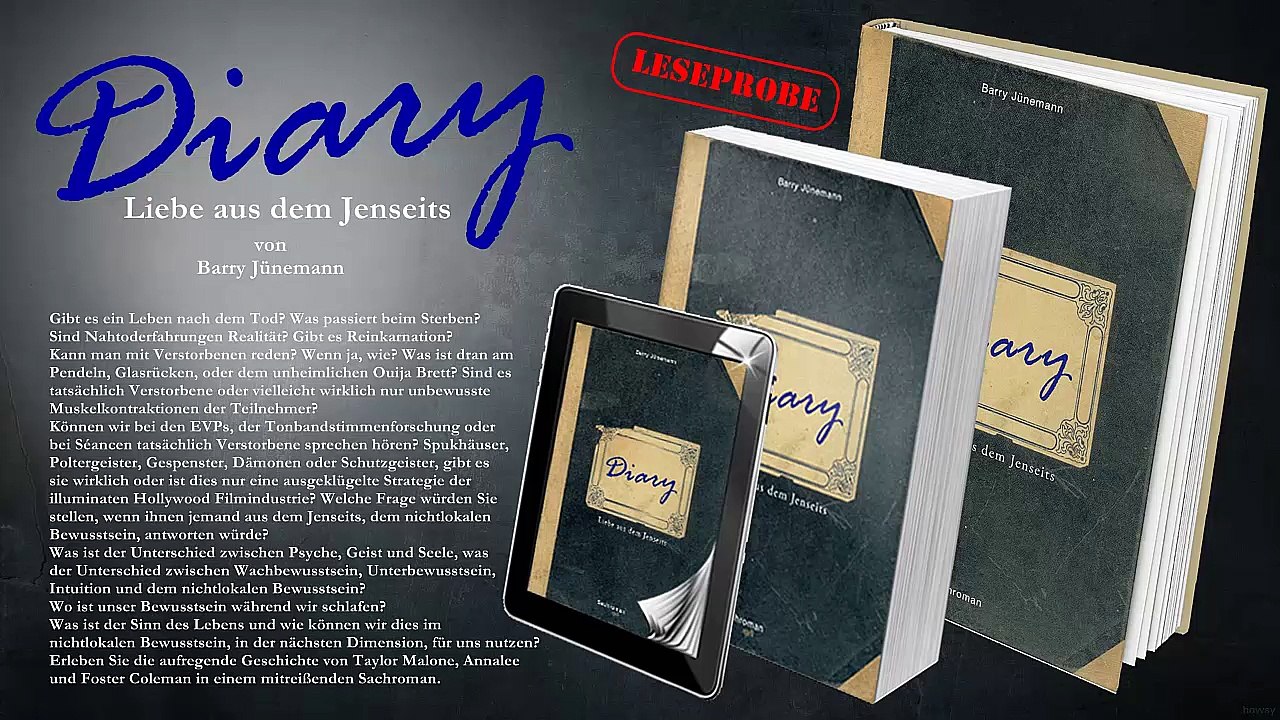 Diary - Liebe aus dem jenseits von Barry Jünemann - Audio Leseprobe