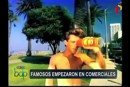 VIDEO: recuento de los famosos que empezaron en comerciales