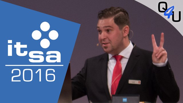 it-sa 2016: Präventive Maßnahmen gegen Attacken aus dem Cyberspace (G DATA) | QSO4YOU Tech