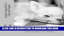 [New] Ebook Realistic Animals Vol. 4 - Dogs And Puppies: A Stress Management Coloring Book For