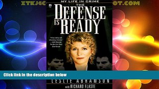 Big Deals  The DEFENSE IS READY: MY LIFE IN CRIME  Best Seller Books Best Seller