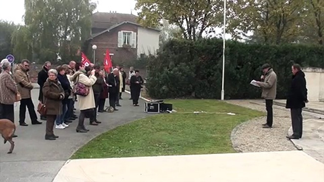 20161022-Compiègne-Hommage à Georges Séguy-Intervention de Thierry Aury (PCF)
