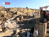 Zerzevan Kalesi'nde bin 500 yıllık yeraltı sığınağı bulundu