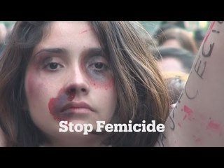 Latin American women protest Femicide