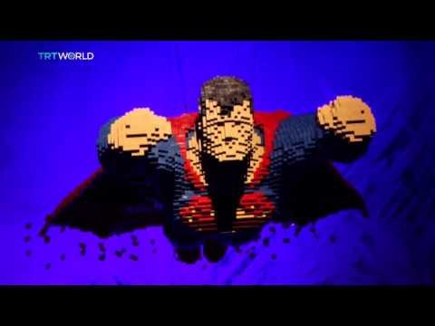 Showcase: Superhero Lego Sculptures of Nathan Sawaya