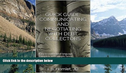 Books to Read  Quick Guide: Communicating and Negotiating with Debt Collectors  Best Seller Books