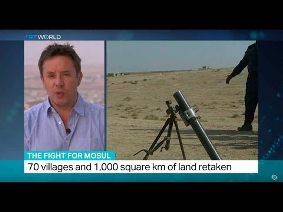 The Fight For Mosul: Iraqi forces continue to advance to Mosul