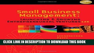 [PDF] Small Business Management: Launching and Growing Entrepreneurial Ventures [Full Ebook]