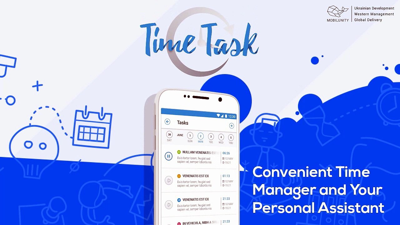 Android Time Tracking App Time Task