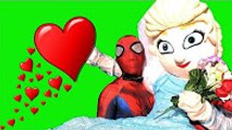 ELSA & SPIDERMAN GET MARRIED w- Mickey Mouse & Venom - Fun Superhero Movie in Real Life