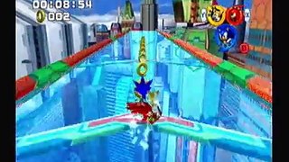 Sonic Heroes - Grand Metropolis - Team Sonic - A-Rank
