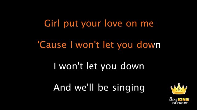 Galantis & Hook N Sling - Love on me KARAOKE / INSTRUMENTAL