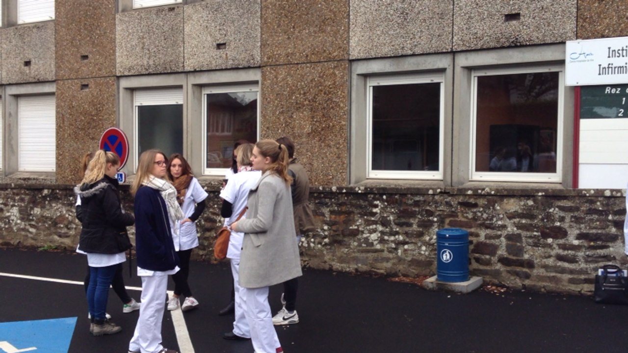 Mobilisation des étudiants infirmiers face à la menace de fermeture de leur Ifsi