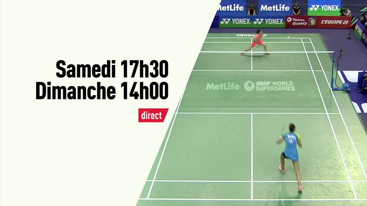 Badminton - Yonex Internationaux de France : 1/2 finales & finales, bande-annonce