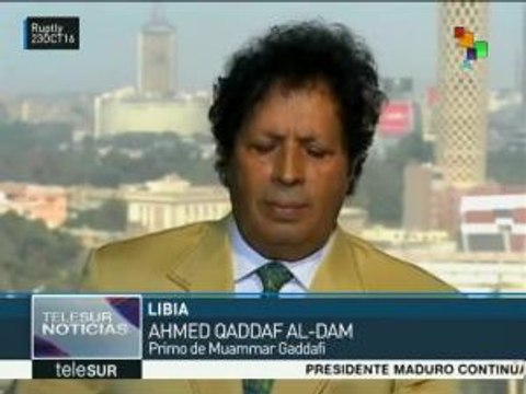 Primo de Muamar Gadafi pide a ONU investigue su asesinato