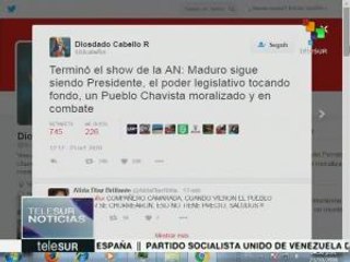 Afirma PSUV que oposición fracasó en su intento de golpe parlamentario