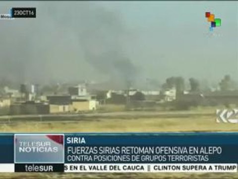 Irak: milicianos peshmergas atacan a Daesh en Bashiqa