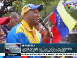 Jefe de gobierno del DC pide a venezolanos defender su Revolución