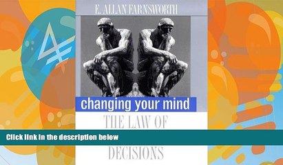 Big Deals  Changing Your Mind: The Law of Regretted Decisions  Full Ebooks Best Seller