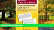 Big Deals  Law in a Flash Cards: Constitutional Law I  Full Ebooks Most Wanted