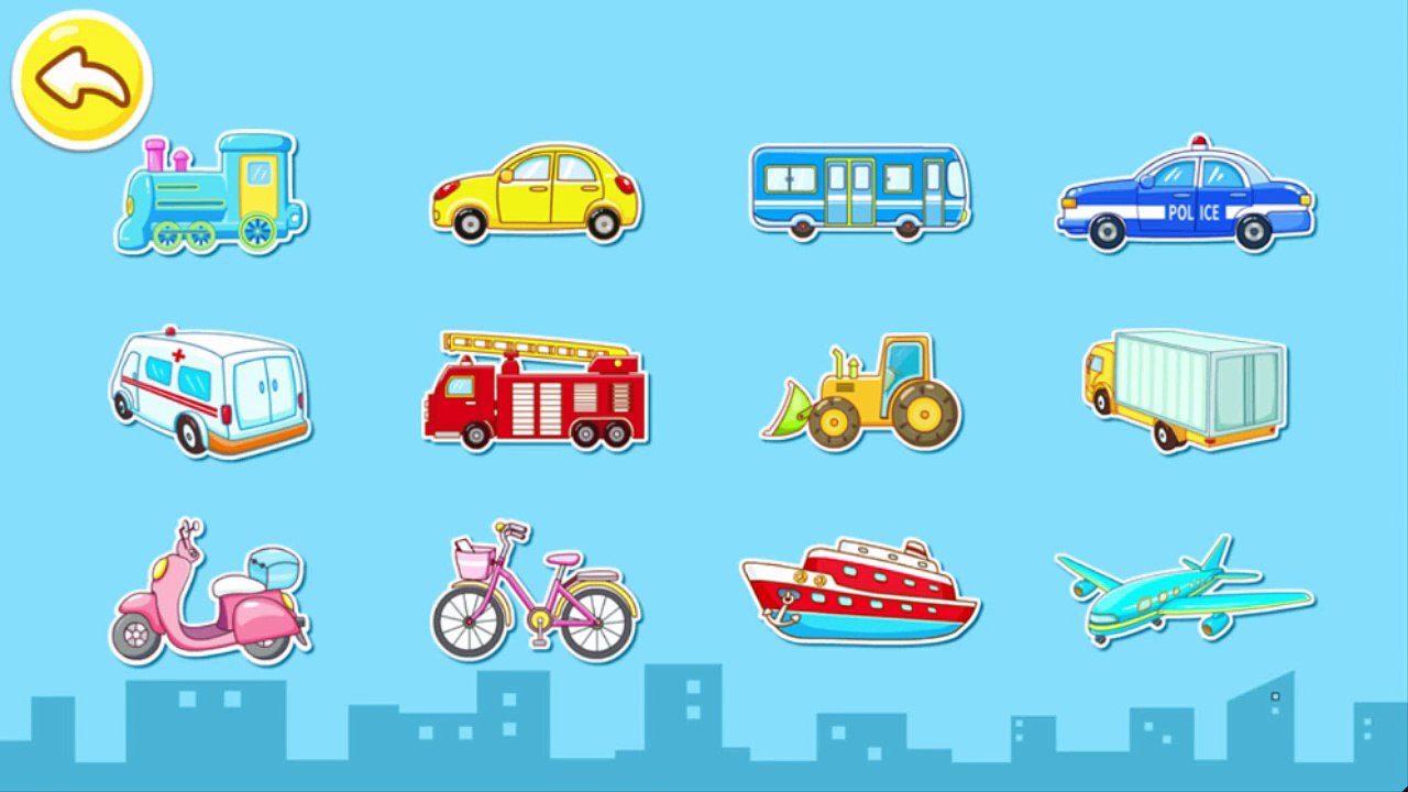 Transport Babybus - Kids learn Vehicles with Baby Panda Street Education