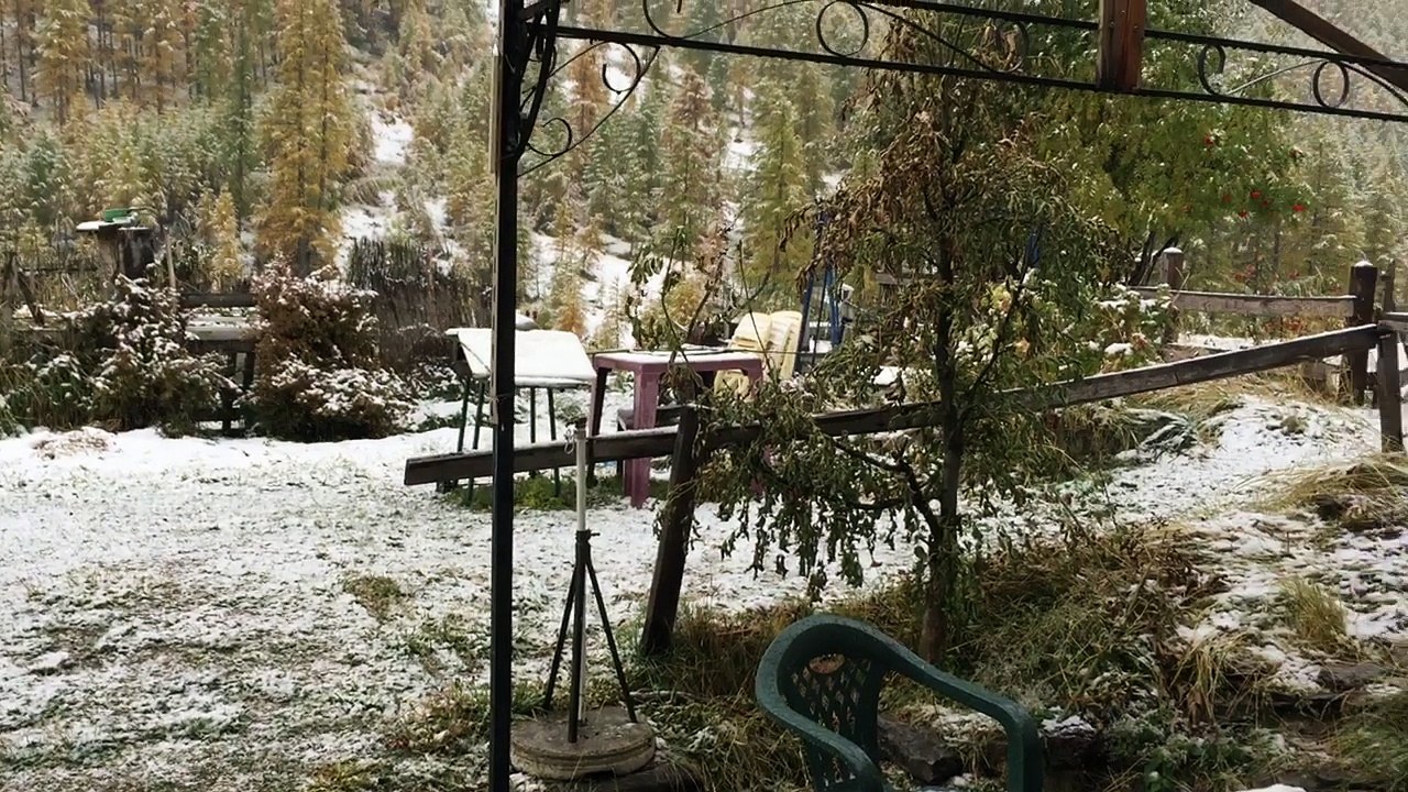 neige du dimanche 23/10