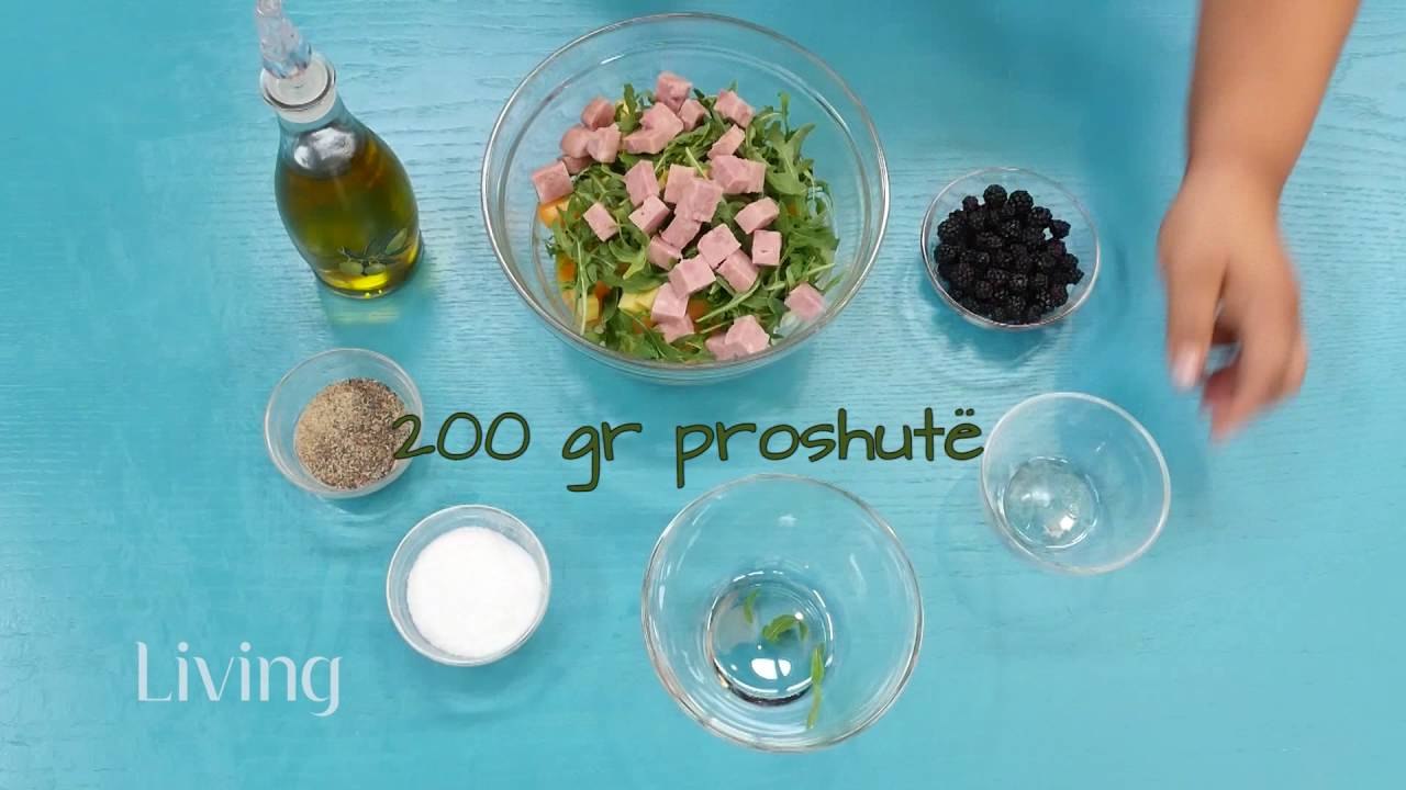 Receta: Sallate orizi me pjeper dhe proshute