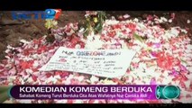 Komeng Nangis Saat Lihat Putrinya Dimakamkan