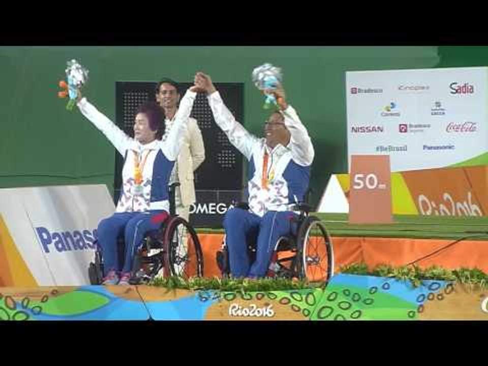 W1 Mixed Team Victory Ceremony | Rio 2016 Paralympics