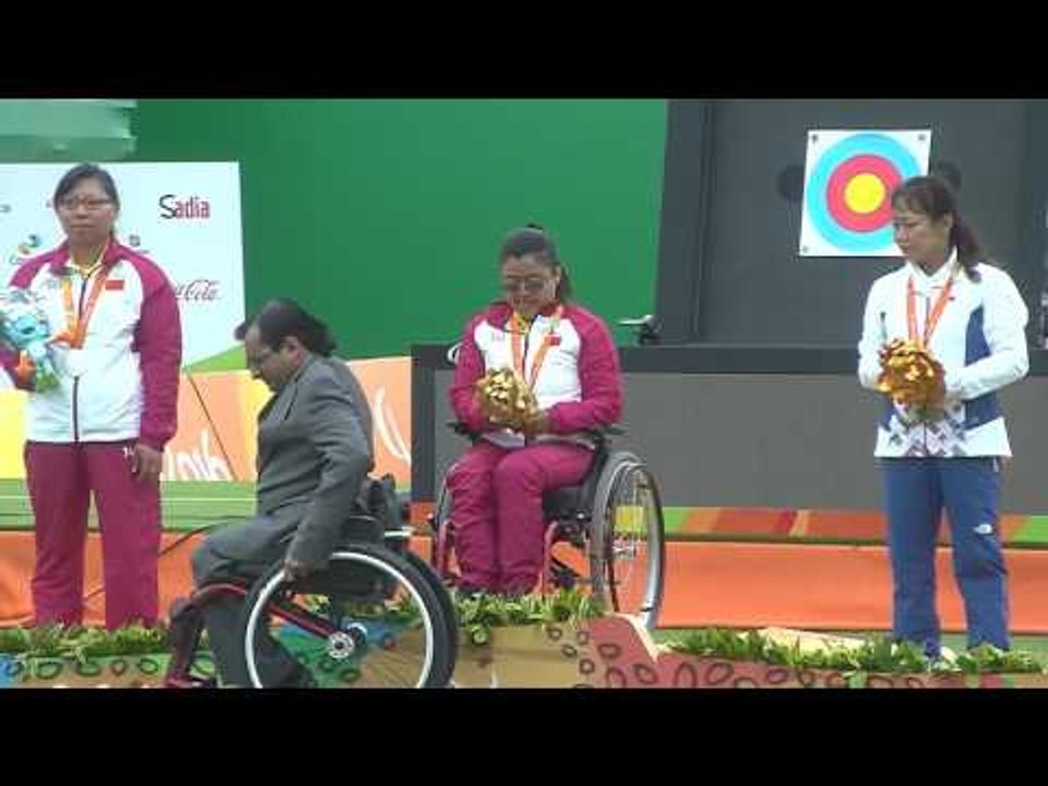 Compound Women, Open | Victory Ceremony | Rio 2016 Paralympics