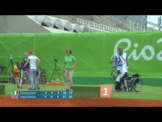 Women’s Individual Compound Open | Grinham v Sarti | Rio 2016 Paralympics
